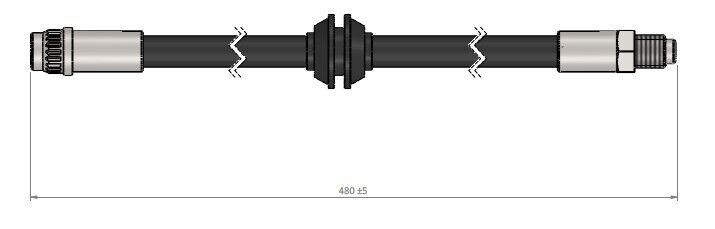 FREN HORTUMU ön Modus-Grand Modus 04-.. | OEM:8200129954-8200597210