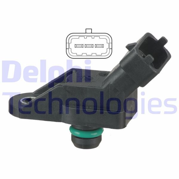 BASINÇ MAP SENSÖRÜ ASTRA G-ZAFIRA A 99-05 -ASTRA H 2.0 04> VECTRA B 96-03 2.0 DI-DTI 1.7 TD | OEM:6238412-90541409-90499610-6238391