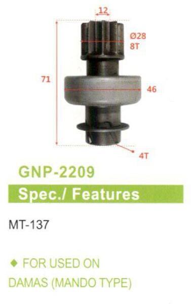 UMD-5766 8 DIS DAEWOO DAMAS TERS FREZE | OEM:ZEN-0854-MT-137