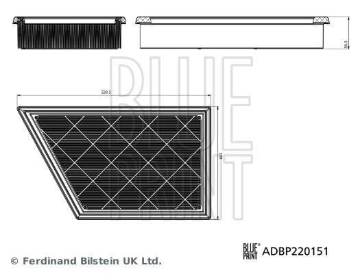 HAVA FİLTRESİ RANGER IV 4X4 19> 2.0 ECOBLUE AMAROK T1 | OEM:MB3G9601BA-2562972-2HJ129620