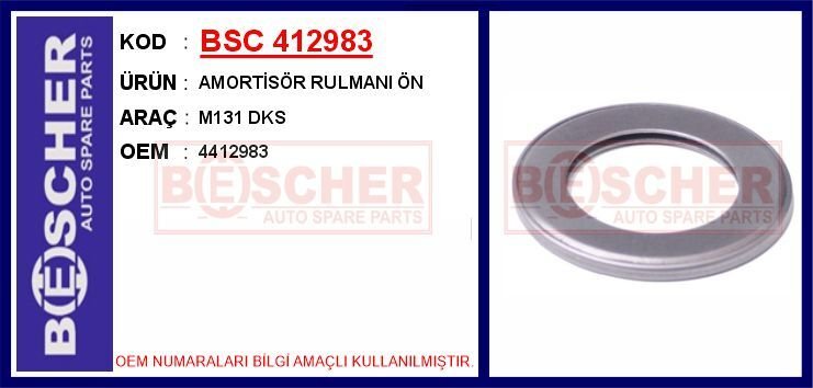 AMORTİSÖR RULMANI ÖN M131 DKS | OEM:4412983