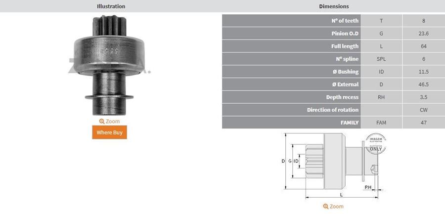 8 DIS FIAT PALIO-SIENA WEEKEND | OEM:UMD-5588-63103007-63103008