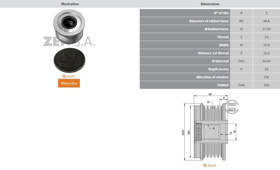 MITSUBISHI-OPEL-RENAULT-VOLVO S40 5 KANAL | OEM:535004810-KSK-04810