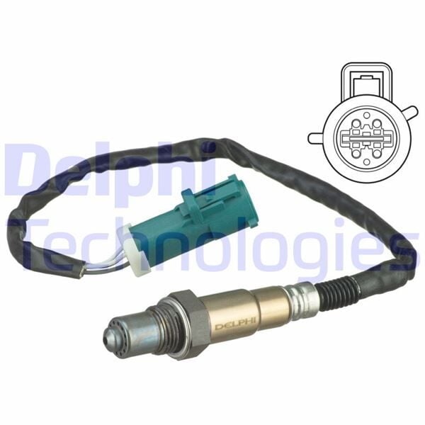 OKSİJEN SENSÖRÜ FOCUS CMAX 04 > FOCUS II 05 > VOLVO C30 07-12 - S40 04 > 435mm 0258006925 | OEM:1309292-3M519F472AC-8653653
