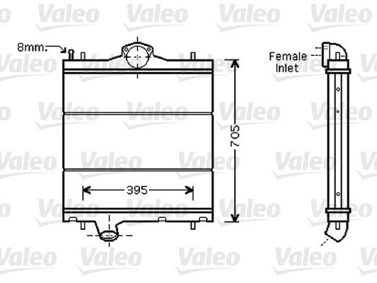 RADYATÖR RVI Chronos | OEM:5010393166-5010393166