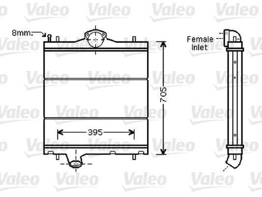 RADYATÖR RVI Chronos | OEM:5010393166-5010393166