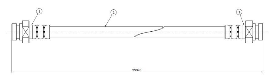 FREN HORTUMU arka Sunny B12.N13 86-92 | OEM:4621479914
