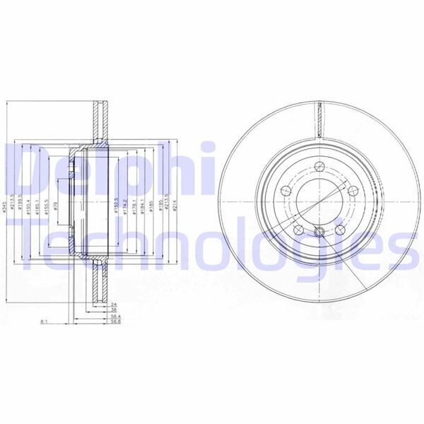 FREN DISKI ARKA BMW E65 | OEM:34216864046
