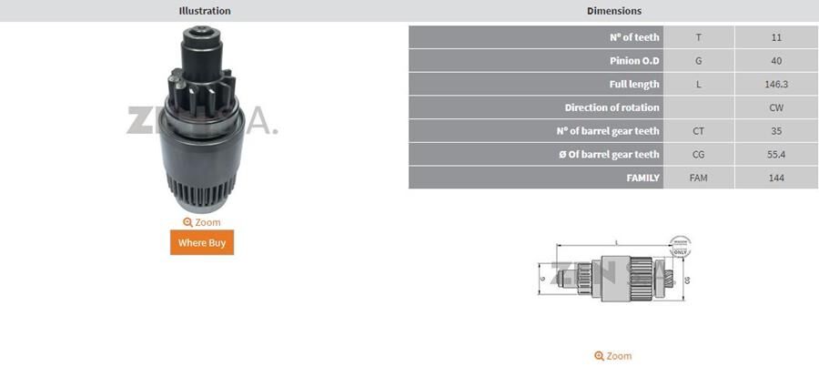 11 DIS HINO 40 AYAK | OEM:UMD-5400-0253001730-0283001730