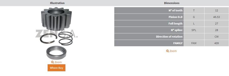 12 DIS 39MT DISLI UCU | OEM:10526464