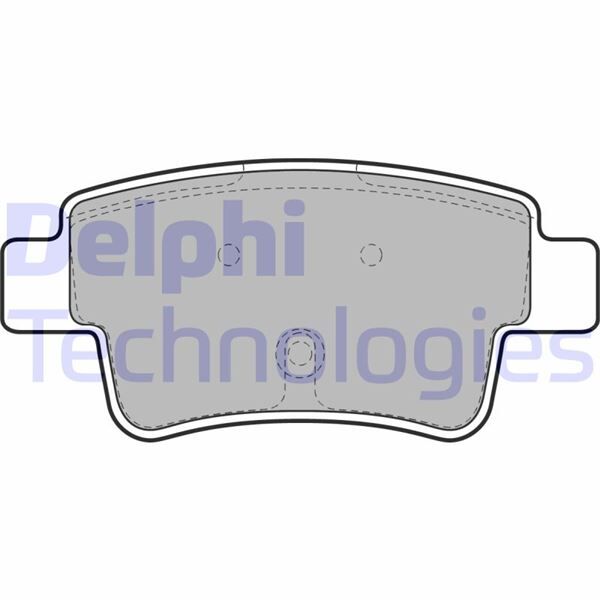 ARKA FREN BALATASI DİSK FREN OPEL CORSA D 06>14 GRANDE PUNTO 05>10 | OEM:93189823-1605356-93169177-77363959