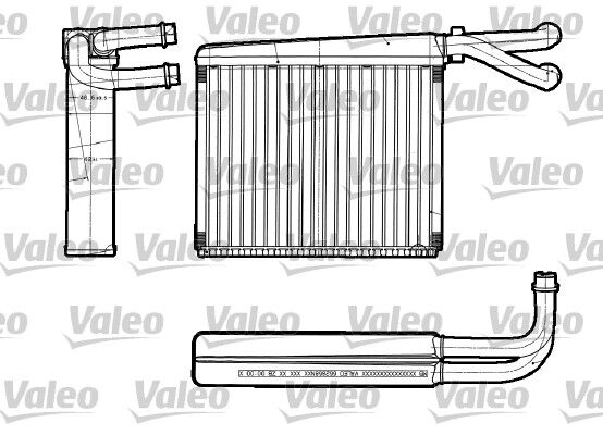 KALORIFER RADYATORU MERCEDES SPRINTER B901>B904 95>06 | OEM:A0038356101