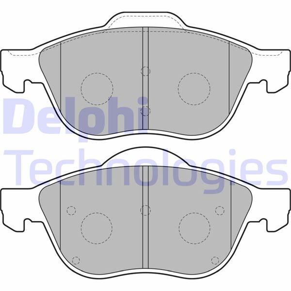 FREN BALATASI ÖN TOYOTA AVENSİS 08/01>03/03