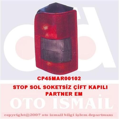 STOP LAMBASI SOL PARTNER EM. ÇİFT KAPI DUYSUZ | OEM:6350.H2