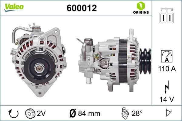 ALTERNATÖR HYUNDA H1 | OEM:37300-42356