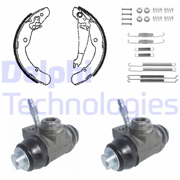 FREN PABUÇ KİTİ ARKA SEAT INCA / SKODA OCTAVİA / VW CADDY 02/97>12/07