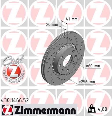 ÖN FREN AYNASI ASTRA F-VECTRA A-CORSA B-ASCONA C-AVEO-KALOS 03>13 256x20x4DLxHAVALI 569010-93182285 | OEM:90511128-569055-569046-90421727