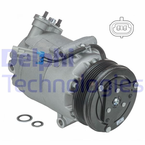 KLİMA KOMPRESÖRÜ ASTRA G 1.4-1.6-1.8 16V 02-09 CORSA C 1.4-1.6-1.8 00 >MERIVA 1.4 -1.6 16V 03-10 | OEM:13205197-6854024-93176855-93168631