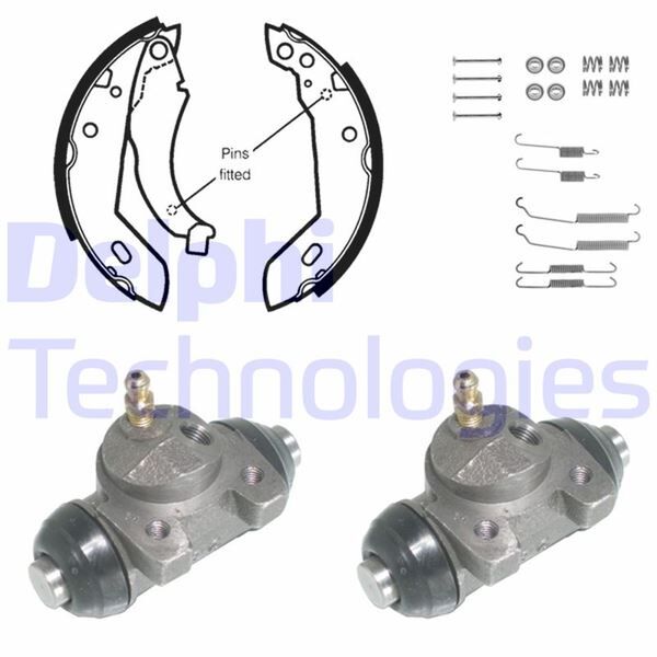 FREN PABUÇ KİTİ ARKA PEUGEOT 309 / RENAULT 11. 5. 9. EXPRESS. RAPİD 10/81>08/91