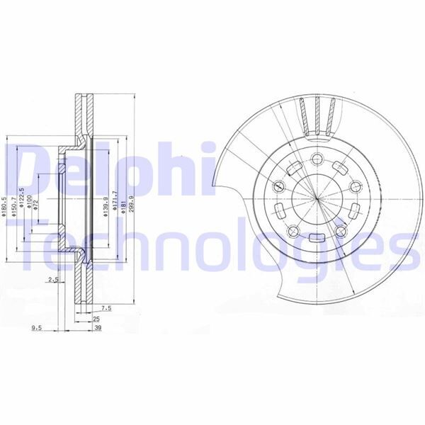 FREN DİSKİ ÇİFTLİ PAKET . DELİKLİ ÖN MAZDA 3. 5 10/2003 > | OEM:BP6Y3325XD-BP6Y3325XE
