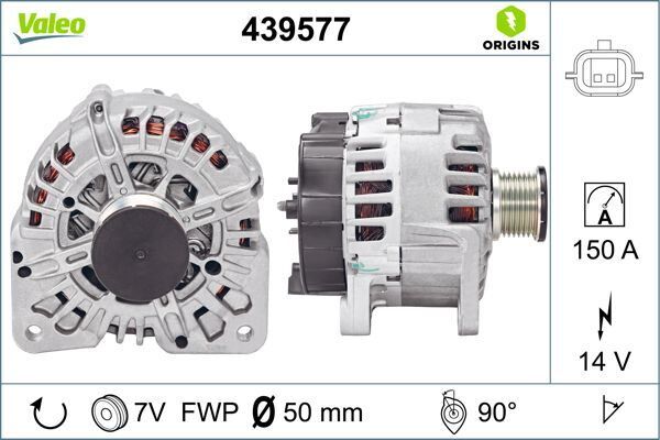 ALTERNATÖR RENAULT MEGANE II 2.0 dCi | OEM:8200725683-7711368440-8200404461