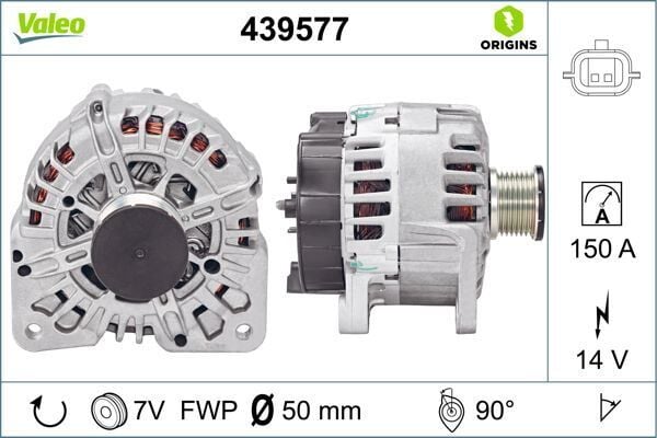 ALTERNATÖR RENAULT MEGANE II 2.0 dCi | OEM:8200725683-7711368440-8200404461