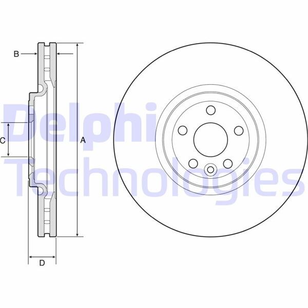 FREN DİSKİ TEKLİ PAKET - BOYALI. DELİKLİ ÖN JAGUAR // LAND ROVER; E-PACE. F-PACE. I-PACE // DISCOV ERY SPORT. RANGE ROVER VELAR 12/2014 > | OEM:LR090685-T4A2343-T4K5014
