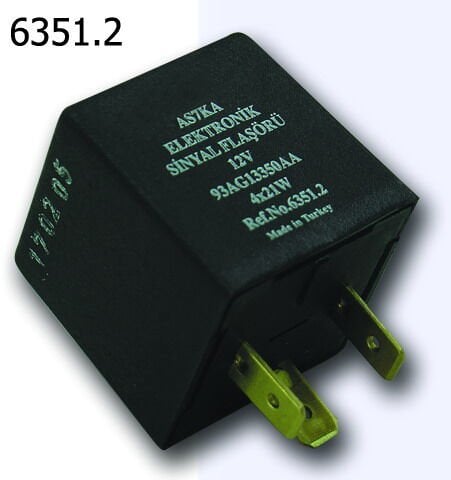 ELEKTRİKLİ SİNYAL FLAŞÖRÜ 12V ESCORT-KA-FIESTA 93-99 | OEM:93AG 13350 AC