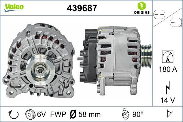 ALTERNATÖR VAG TUAREG V6 TDI | OEM:059903023G-059903023G-059903023G