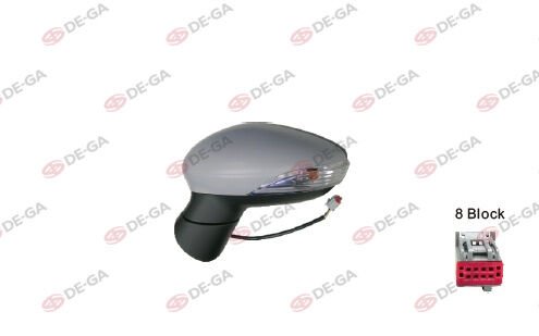 DIŞ DİKİZ AYNASI SOL FORD FİESTA 08> ELEKTRİKLİ ISITMALI KATLANIR ASTARLI | OEM:8A61 17683 GJ