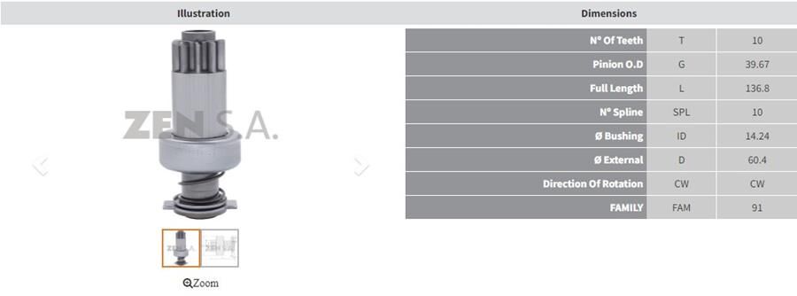 10 DIS CASE-CNH-FIAT AGRI-NEW HOLLAND | OEM:16.902.036-MSX164