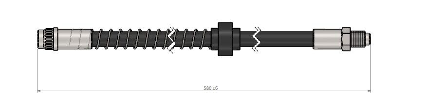 FREN HORTUMU ön C5 DC.DE.RE.RC 01-. | OEM:480697