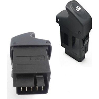 CAM AÇMA ANAHTARI SOL RENAULT KANGOO 97> TEKLİ 5 PİN | OEM:7700307605-8200090316