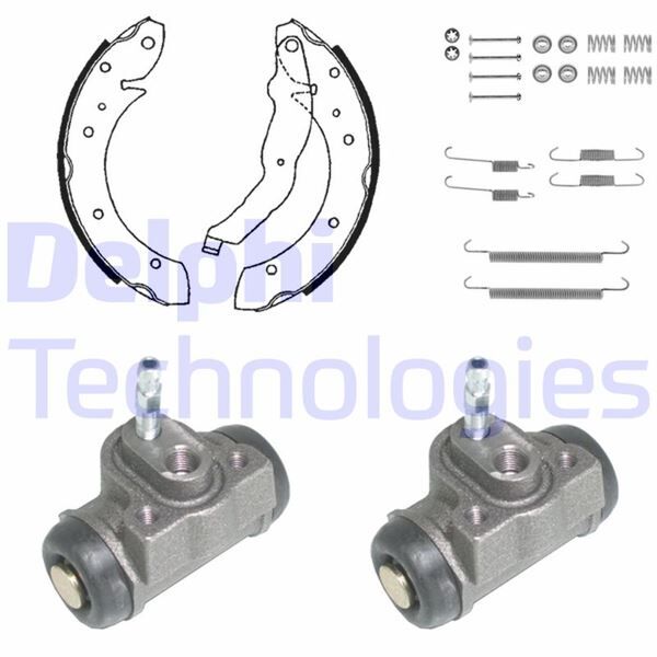 FREN PABUÇ KİTİ ARKA BMW 316. 318. 320. 323. 325 12/90>08/00