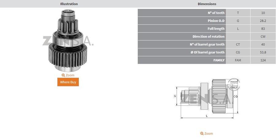 10 DIS TOYOTA FORKLIFT KUCUK KAFA | OEM:UMD-5423-283007720