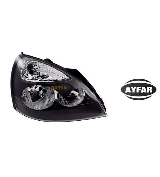 FAR SİNYAL SAĞ CLIO II-SYMBOL II 04> ELEKTRİKLİ H7 H1 SİYAH KAPAKLI MAKO TİPİ | OEM:7701051770-7701054063