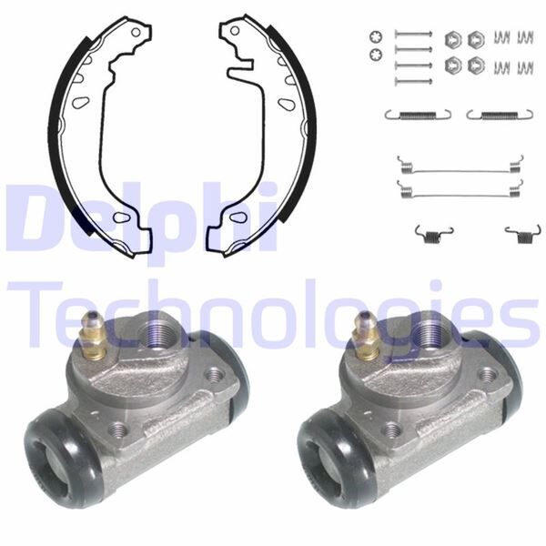 FREN PABUÇ KİTİ ARKA RENAULT 19 07/88>11/95