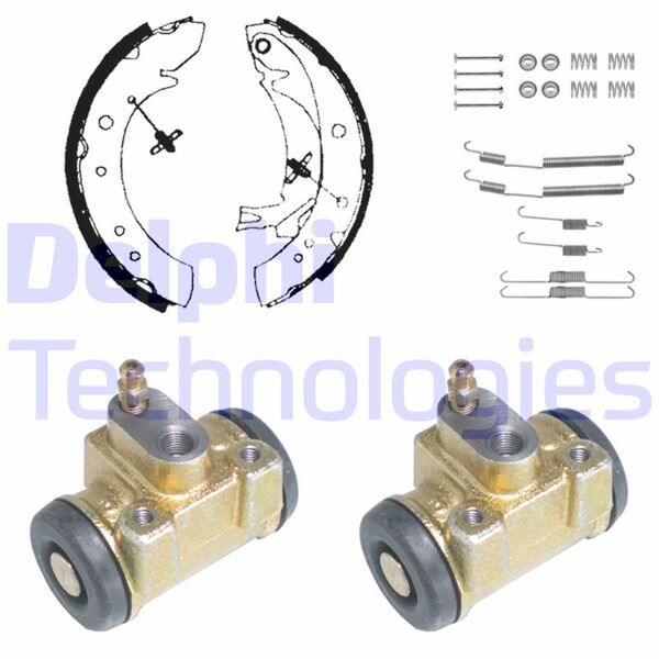 FREN PABUÇ KİTİ ARKA CITROEN JUMPER. RELAY / FIAT DUCATO / PEUGEOT BOXER 02/94>12/01