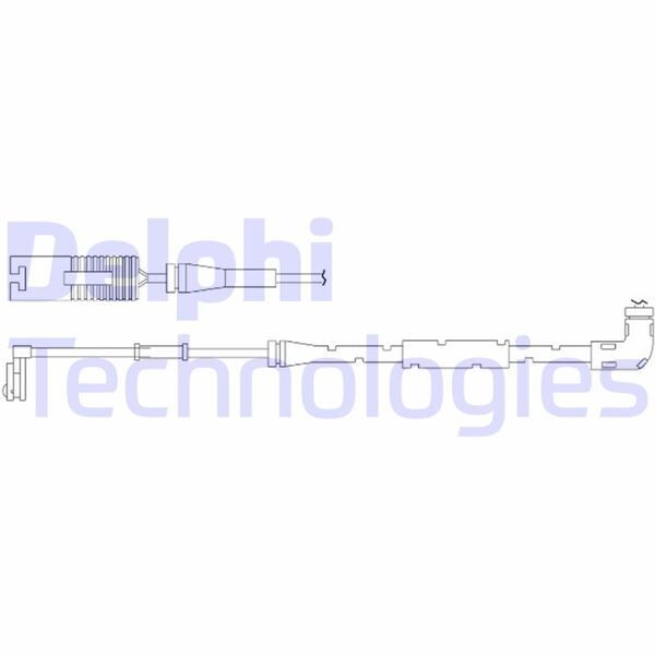 ÖN BALATA FİŞİ İKAZ KABLOSU LANDROVER RANGEROVER III 09-12 | OEM:LR012824