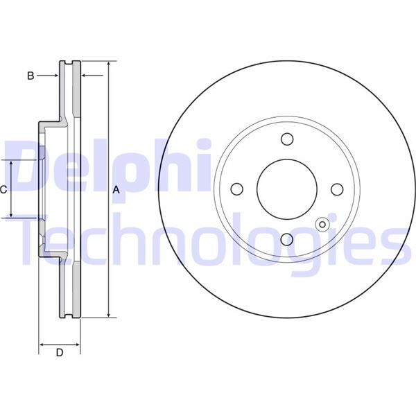 FREN DİSKİ ÇİFTLİ PAKET - BOYALI. DELİKLİ ÖN OPEL KARL. VIVA 01/2015 > | OEM:13584677