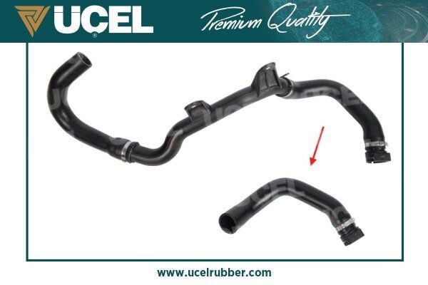 RADYATÖR GİRİŞ HORTUMU PLASTİK BORU HARİÇ | OEM:1348475080-1343.JP