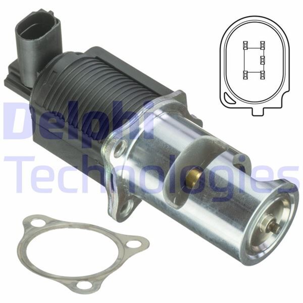 EGR VALFİ RENAULT LAGUNA 96> MASTER 01> TRAFIC II 01> 2.2dCi 2.5dCi | OEM:91124463-8200169634-8200088888