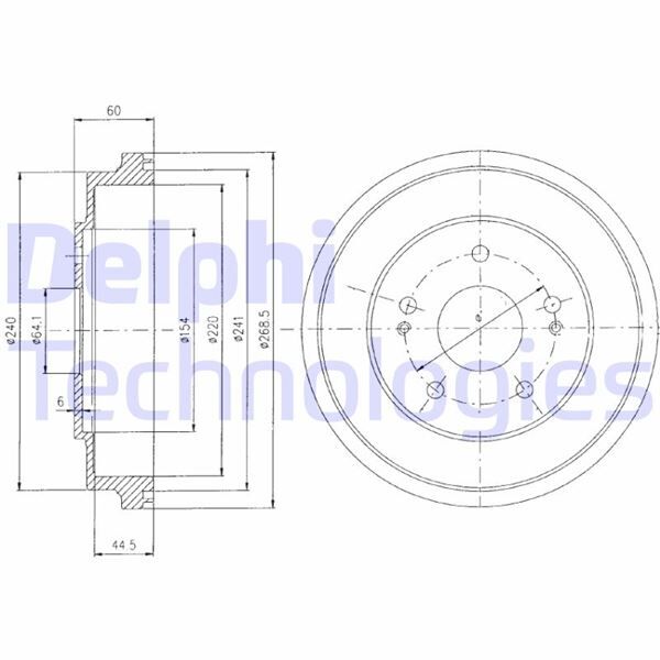 FREN KAMPANASI ARKA HONDA CR-V 06/97>01/02
