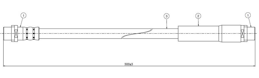 FREN HORTUMU ön A6 94--97 | OEM:4A0611707