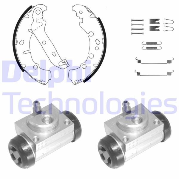 FREN PABUÇ KİTİ ARKA FORD KA. PUMA 03/97> 03/04>