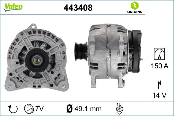 ALTERNATÖR RENAULT-NISSAN 1.9 dCi | OEM:124525101-8200474219-8200660041