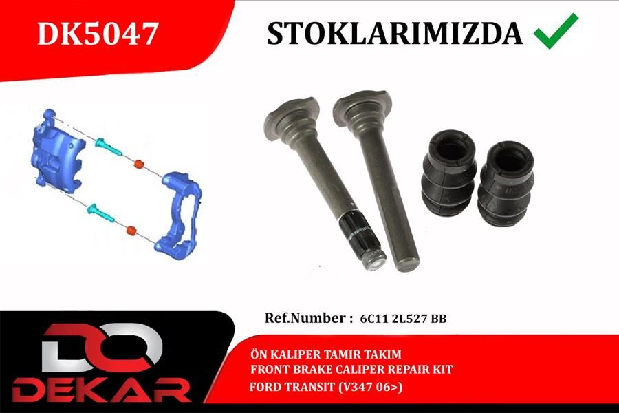 ÖN KALİPER TAMİR TAKIM TRANSİT V347 06> | OEM:6C11.2L-527.BB