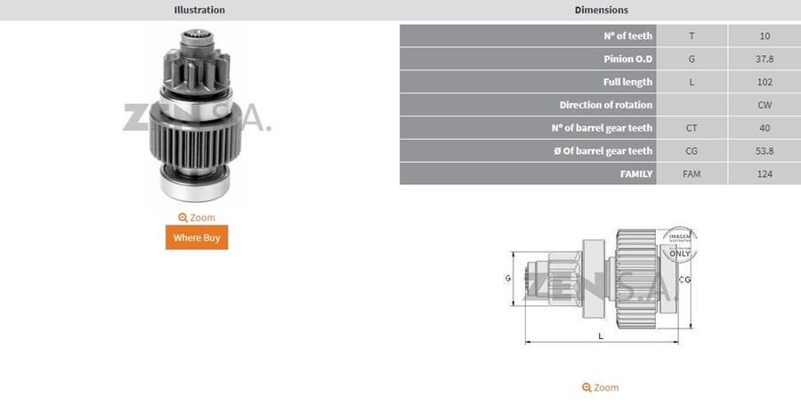 10 DIS TOYOTA CAMRY 2.0D-COROLLA 1.8-2.0D-HILUX 3.0-LANDCRUISER 3.0TD-D-4D-LITE-ACE 2.0D | OEM:0283004011-0283004081-028300408