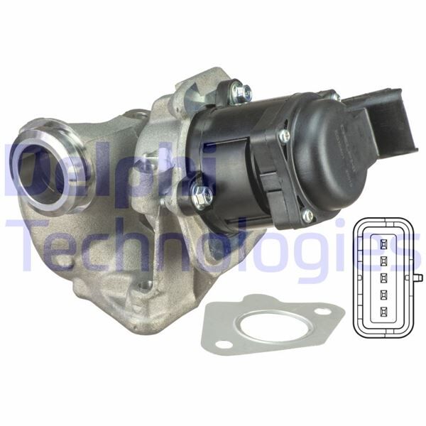 EGR VALFİ BERLINGO-C3-C4-C5-JUMPY-XSARA-P1007-P206-P207-P307-EXPERT-PARTNER 1.6 HDI FIESTA VI 03>11 C MAX FOCUS II 04>11 FUSION 03>12 1.6TDCI VOLVO V70 III S80 II 10> S40 II V50 05> 1.6TD | OEM:1618.59-1618.NR-1682737-5S6Q9D475AE