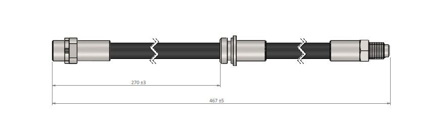 FREN HORTUMU arka X5 E70 . X6 E71.E72 07-14 | OEM:34306776293 - 34306788437